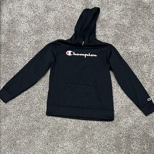Champion Black Pullover Hoodie